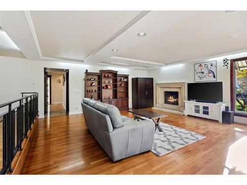 612 Varsity Estates Place Nw, Calgary, AB - Indoor Photo Showing Living Room With Fireplace