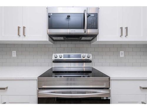 3410-220 Seton Grove Se, Calgary, AB - Indoor Photo Showing Kitchen With Stainless Steel Kitchen With Upgraded Kitchen