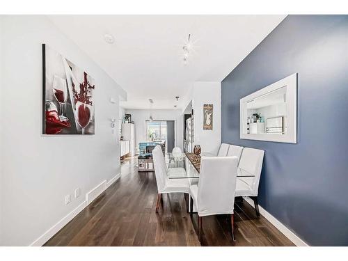 116-2802 Kings Heights Gate Se, Airdrie, AB - Indoor Photo Showing Dining Room