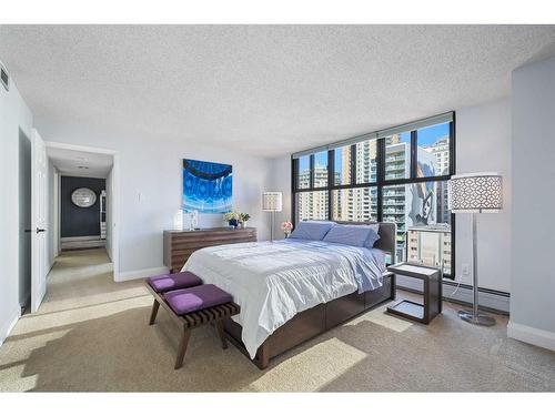 608-1100 8 Avenue Sw, Calgary, AB - Indoor Photo Showing Bedroom