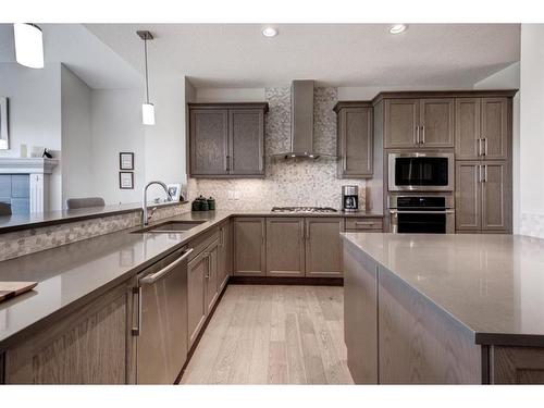 111 Legacy Glen Park Se, Calgary, AB - Indoor Photo Showing Kitchen With Upgraded Kitchen