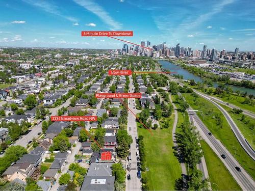 2334 Broadview Road Nw, Calgary, AB - Outdoor With View