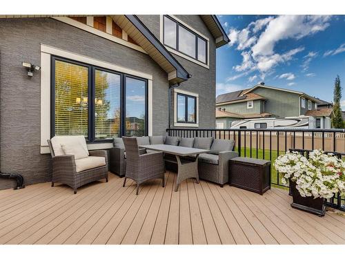 18 Silverado Ranch Way Sw, Calgary, AB - Outdoor With Deck Patio Veranda With Exterior