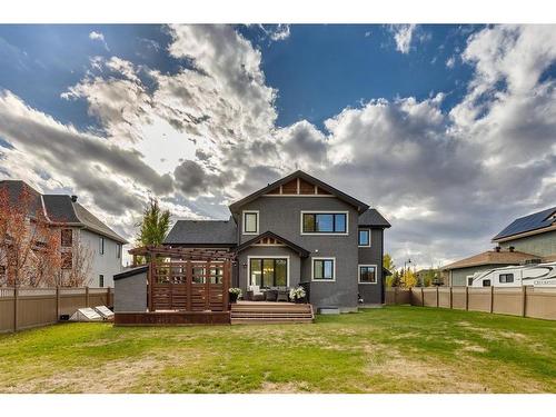 18 Silverado Ranch Way Sw, Calgary, AB - Outdoor With Deck Patio Veranda