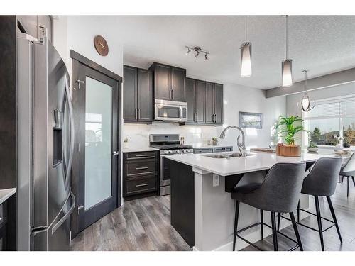 244 Nolanfield Way Nw, Calgary, AB - Indoor Photo Showing Kitchen With Upgraded Kitchen