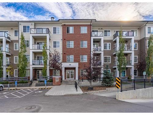 1201-298 Sage Meadows Park Nw, Calgary, AB - Outdoor With Balcony With Facade