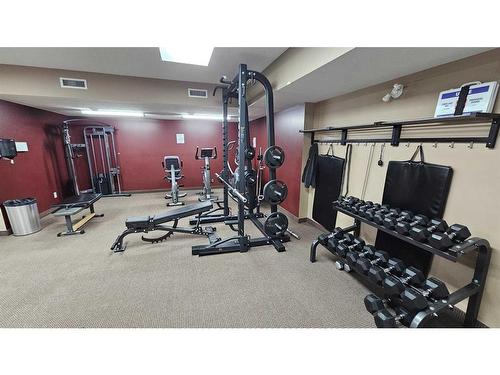 138-30 Royal Oak Plaza Nw, Calgary, AB - Indoor Photo Showing Gym Room