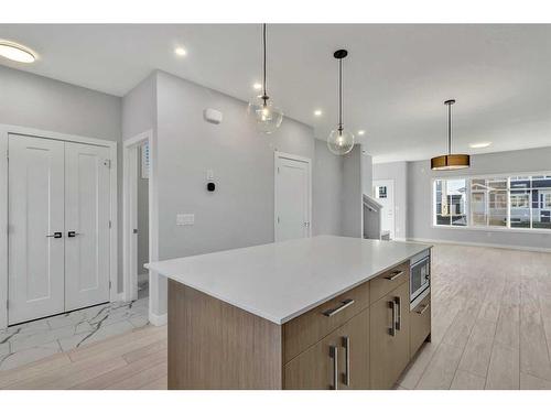 421 Chelsea Key, Chestermere, AB - Indoor Photo Showing Kitchen