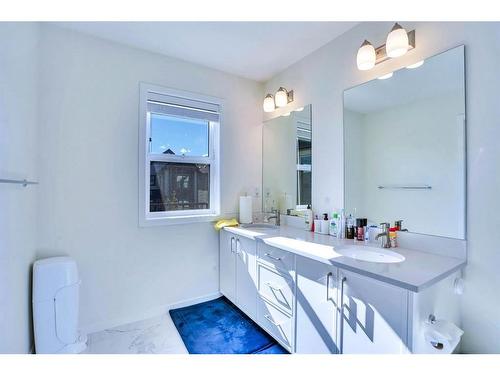 516 South Point Place Sw, Airdrie, AB - Indoor Photo Showing Bathroom