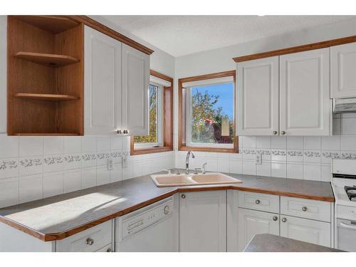 176 Panorama Hills Place Nw, Calgary, AB - Indoor Photo Showing Kitchen With Double Sink