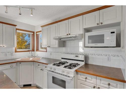 176 Panorama Hills Place Nw, Calgary, AB - Indoor Photo Showing Kitchen With Double Sink