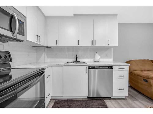 139 Howse Crescent Ne, Calgary, AB - Indoor Photo Showing Kitchen With Stainless Steel Kitchen