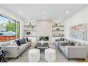 4804 5 Avenue Sw, Calgary, AB  - Indoor Photo Showing Living Room 