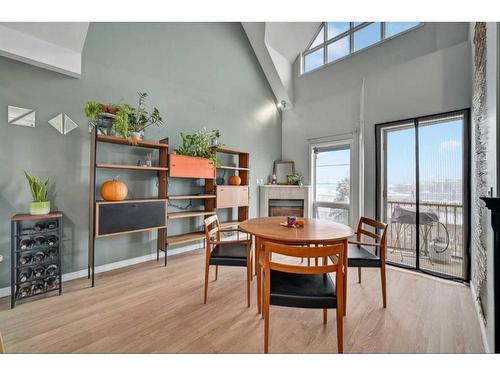 310-15204 Bannister Road Se, Calgary, AB - Indoor Photo Showing Dining Room