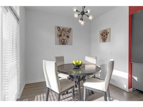 217 South Point Park Sw, Airdrie, AB - Indoor Photo Showing Dining Room