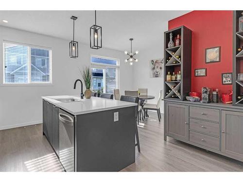 217 South Point Park Sw, Airdrie, AB - Indoor Photo Showing Kitchen