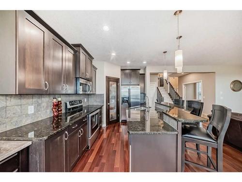 153 Everoak Circle Sw, Calgary, AB - Indoor Photo Showing Kitchen With Upgraded Kitchen