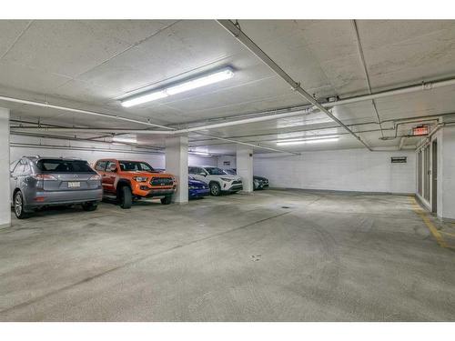 1102-128 2 Street Sw, Calgary, AB - Indoor Photo Showing Garage