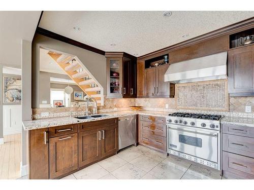 338 Superior Avenue Sw, Calgary, AB - Indoor Photo Showing Kitchen With Upgraded Kitchen