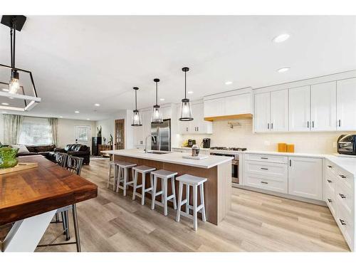 108 Bedford Circle Ne, Calgary, AB - Indoor Photo Showing Kitchen With Upgraded Kitchen