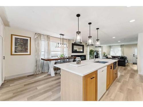 108 Bedford Circle Ne, Calgary, AB - Indoor Photo Showing Kitchen With Upgraded Kitchen