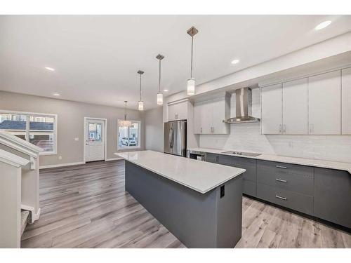 297 Homestead Crescent Ne, Calgary, AB - Indoor Photo Showing Kitchen With Upgraded Kitchen