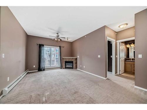 5311-70 Panamount Drive Nw, Calgary, AB - Indoor With Fireplace