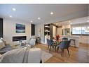 655 84 Avenue Sw, Calgary, AB  - Indoor Photo Showing Living Room With Fireplace 