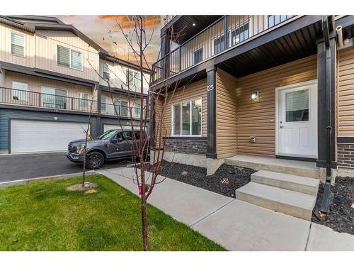 125 Corner Meadows Square Ne, Calgary, AB - Outdoor With Balcony With Facade