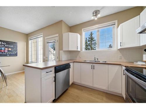 72 Inverness Square Se, Calgary, AB - Indoor Photo Showing Kitchen With Double Sink