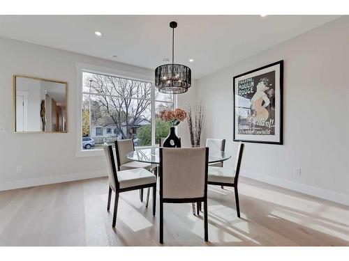 228 20 Avenue Nw, Calgary, AB - Indoor Photo Showing Dining Room