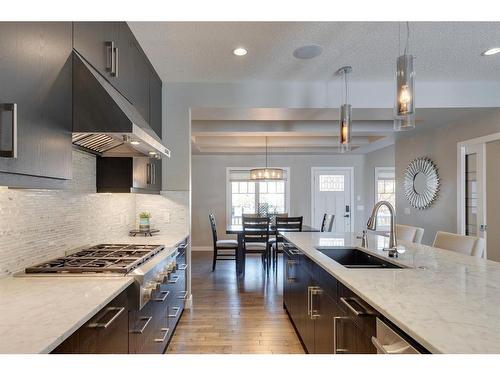 3818 Sarcee Road Sw, Calgary, AB - Indoor Photo Showing Kitchen With Double Sink With Upgraded Kitchen