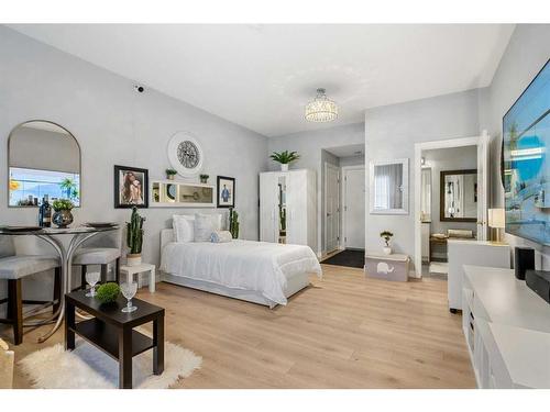 855 Cranston Avenue Se, Calgary, AB - Indoor Photo Showing Bedroom