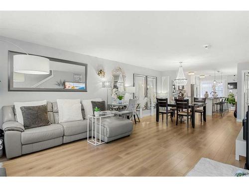 855 Cranston Avenue Se, Calgary, AB - Indoor Photo Showing Living Room