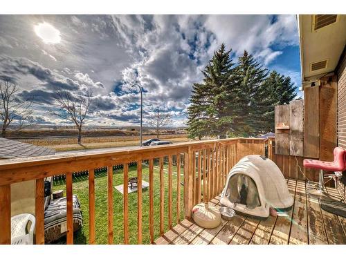 1-524 1 Street East, Cochrane, AB - Outdoor With Deck Patio Veranda