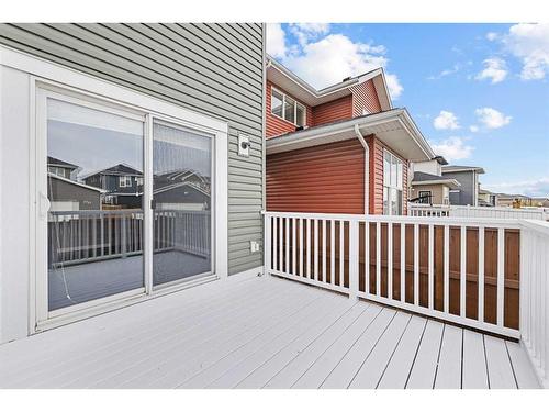 42 Redstone Manor Ne, Calgary, AB - Outdoor With Deck Patio Veranda With Exterior