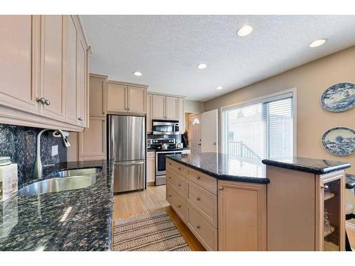 447 Hendon Drive Nw, Calgary, AB - Indoor Photo Showing Kitchen With Stainless Steel Kitchen With Double Sink