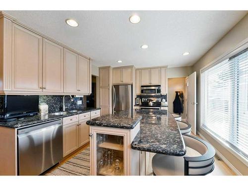 447 Hendon Drive Nw, Calgary, AB - Indoor Photo Showing Kitchen With Stainless Steel Kitchen