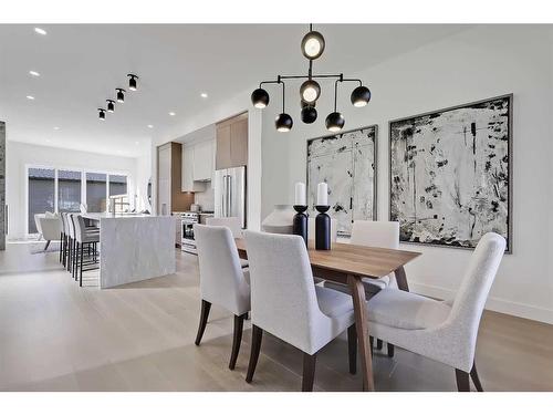 1033 Regal Crescent Ne, Calgary, AB - Indoor Photo Showing Dining Room