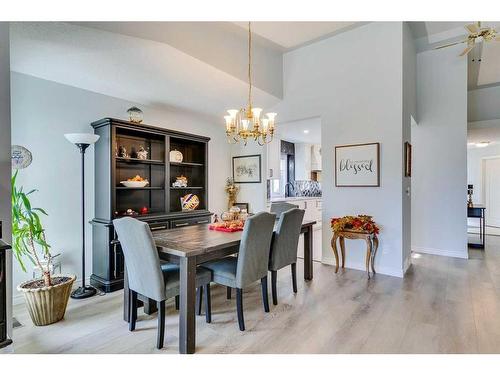 105 Pump Hill Landing Sw, Calgary, AB - Indoor Photo Showing Dining Room