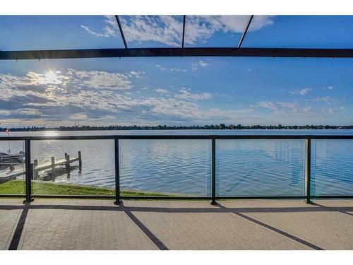 869 East Chestermere Drive, Chestermere, AB - Outdoor With Body Of Water With View