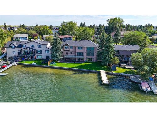 869 East Chestermere Drive, Chestermere, AB - Outdoor With Body Of Water