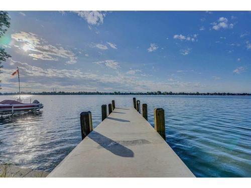 869 East Chestermere Drive, Chestermere, AB - Outdoor With Body Of Water With View