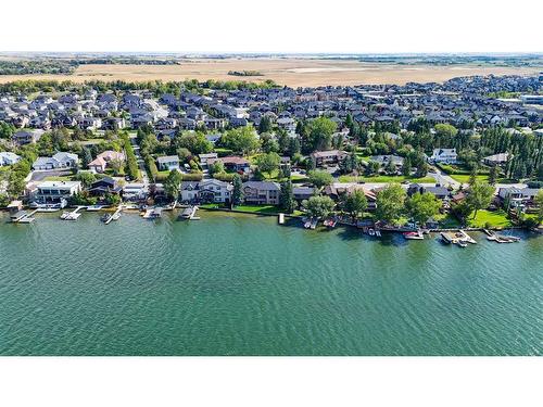 869 East Chestermere Drive, Chestermere, AB - Outdoor With Body Of Water With View