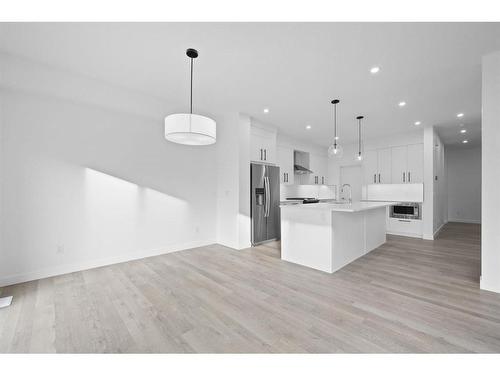 57 Walgrove Place Se, Calgary, AB - Indoor Photo Showing Kitchen With Upgraded Kitchen