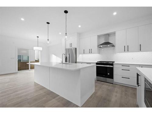 57 Walgrove Place Se, Calgary, AB - Indoor Photo Showing Kitchen With Upgraded Kitchen