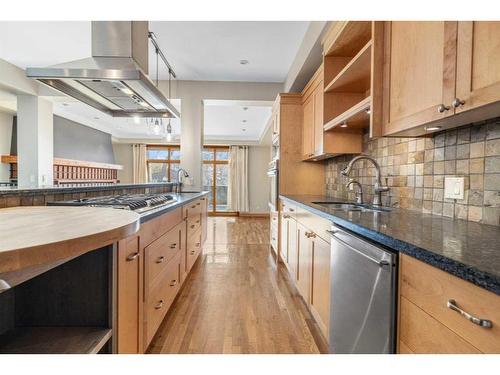 2237 20 Avenue Sw, Calgary, AB - Indoor Photo Showing Kitchen With Double Sink With Upgraded Kitchen