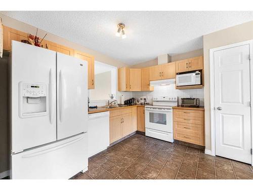 224 Copperfield Lane Se, Calgary, AB - Indoor Photo Showing Kitchen With Double Sink