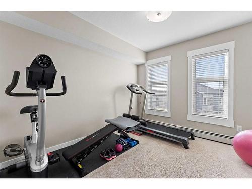 3407-11 Mahogany Row Se, Calgary, AB - Indoor Photo Showing Gym Room