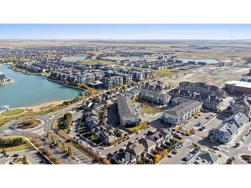 3407-11 Mahogany Row Se, Calgary, AB - Outdoor With Body Of Water With View